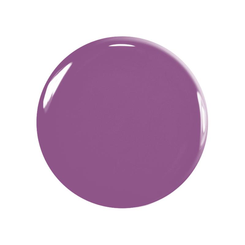 A solid, glossy circle of green paint—reminiscent of the You Me at a Tea Party Green Set by Manucurist—with a smooth texture and light reflections, displayed on a white background.