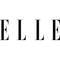 The word ELLE in bold, elegant black capital letters on a light gray background.