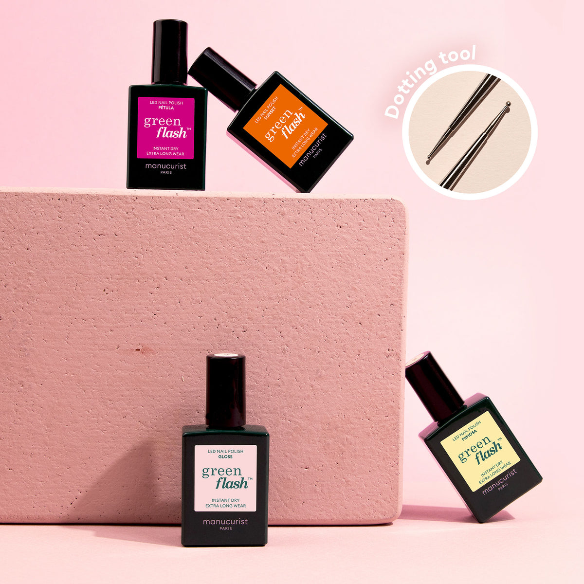 Four bottles of Manucurist&