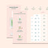 Un visuel aux tons roses met en avant le guide numérique de sauvetage des ongles en 2 semaines de Manucurist-test, avec un booster de kératine, un programme de 14 jours jour par jour et un planning hebdomadaire de soins des ongles le matin/en journée avec le booster, le masque S.O.S. et l’huile pour cuticules.