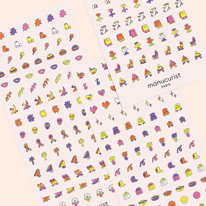 Les stickers Nail Art d&