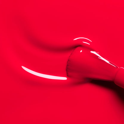 A makeup brush glides through Manucurist&