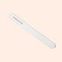 The Manucurist-us 1 Nail File, a white 100/180 grit emery board with rounded edges and "manucurist" printed on it, is ideal for shaping natural nails and is shown on a light beige background.