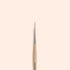 The Manucurist Liner Brush, featuring vegan synthetic bristles and a fine tip, is vertically centered on a simple light beige background.