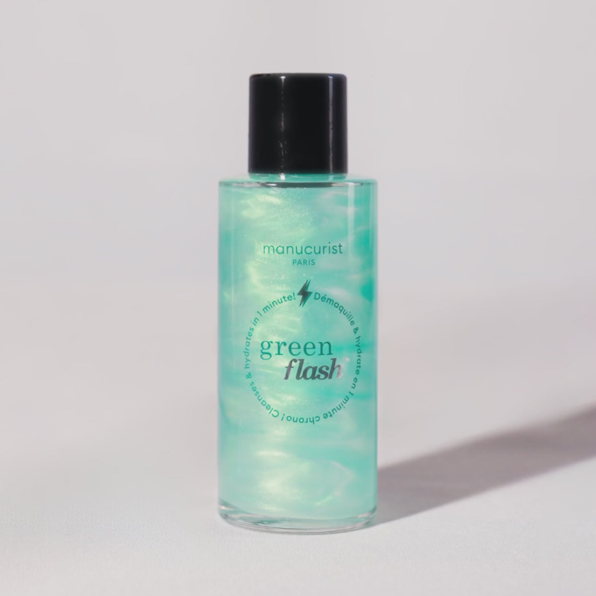 Green Flash™ Dissolvant Doux Pailleté