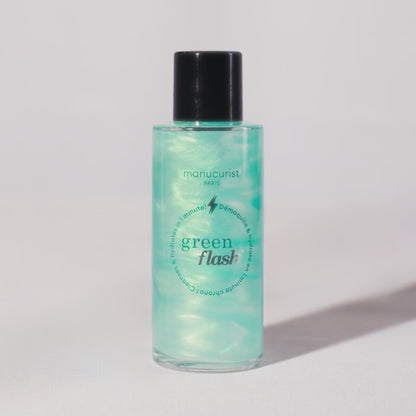 Green Flash™ Dissolvant Doux Pailleté