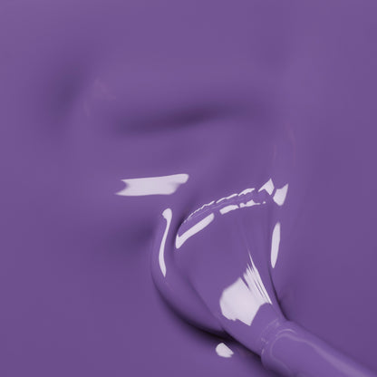 A close-up of a brush blending Manucurist&