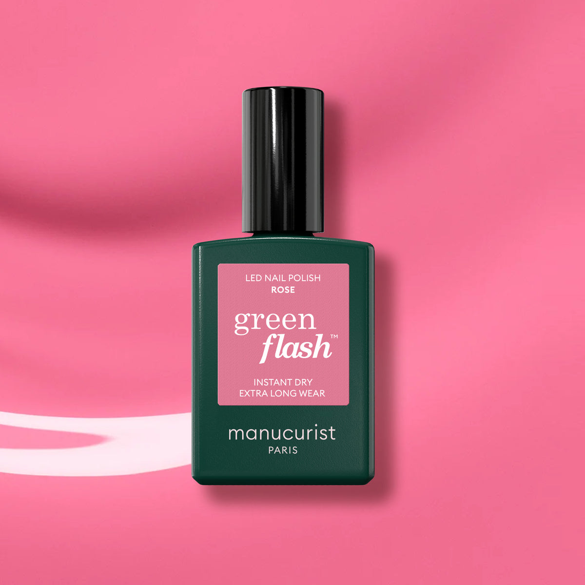 Le vernis gel Rose Manucurist, doté d&